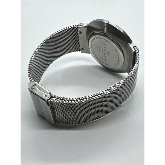 Skagen Ancher SKW6051 Men's Stainless Steel Mesh Analog Dial Quartz Watch AEA145 - Picture 10 of 11